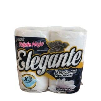 PAPEL HIGIÉNICO 4 rollos x 30mts TRIPLE HOJA