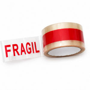 CINTA FRAGIL TRANSPARENTE AUTOADHESIVA 48mm x 50mts