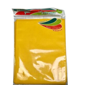 MANTEL LISO DE FRISELINA AMARILLO