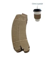 COLLARINES PARA VASOS DE POLIPAPEL x100 un