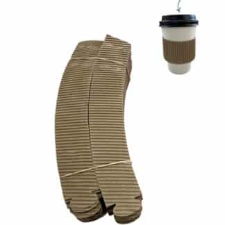 COLLARINES PARA VASOS DE POLIPAPEL x100 un