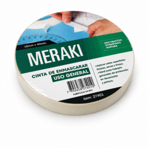 CINTA DE PAPEL 18mm x 30mts