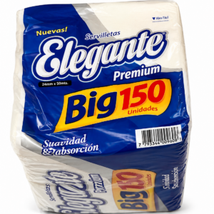 SERVILLETAS 33x32 "ELEGANTE" x150un