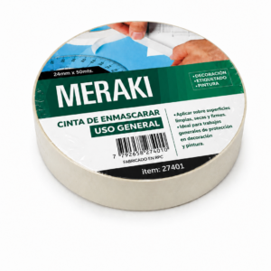 CINTA DE PAPEL 24mm x 30mts