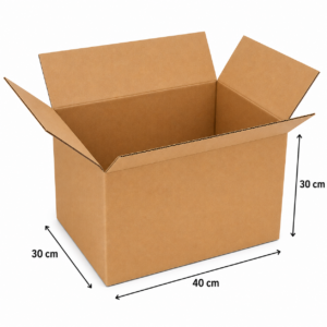 CAJA de CARTON 40-30-30