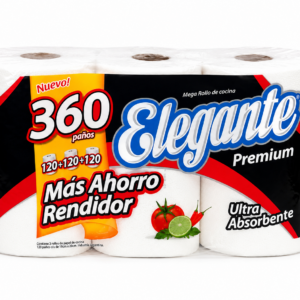 ROLLO DE COCINA  3 rollos x 120 hojas