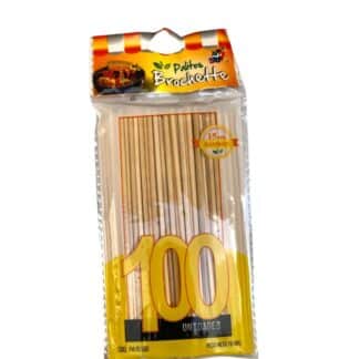PALITO BROCHETTE 15cm x 50 unidades