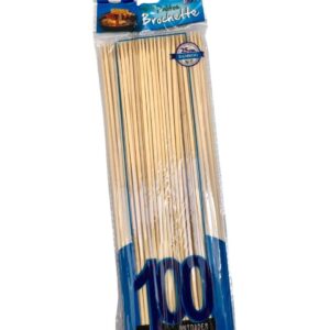 PALITO BROCHETTE 25cm x 100 unidades