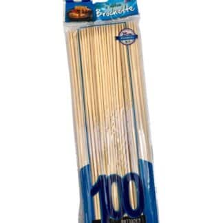 PALITO BROCHETTE 25cm x 100 unidades