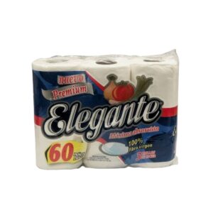 ROLLO DE COCINA 3 rollos x 60 hojas