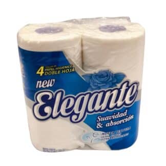 PAPEL HIGIÉNICO 4 rollos x 30mts DOBLE HOJA