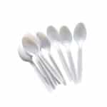 CUCHARAS PLÁSTICAS BLANCAS GRANDES x50un