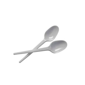 CUCHARITAS PLÁSTICAS BLANCAS