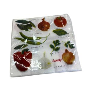 SERVILLETAS VERDURAS x20un