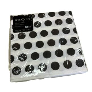 SERVILLETAS LUNARES NEGROS x20un