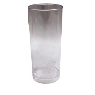 VASO TRAGO LARGO TRANSPARENTE x5un