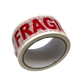CINTA FRAGIL BLANCA AUTOADHESIVA 48mm x 50mts
