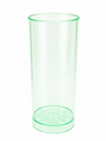 VASO TRAGO LARGO VERDE x5un