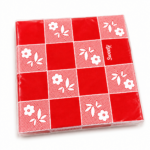 SERVILLETAS FLORES ROJAS x20un