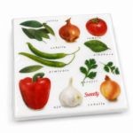 SERVILLETAS VERDURAS x20un