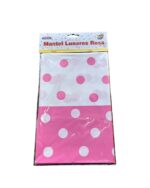 MANTEL PLÁSTICO LUNARES ROSAS