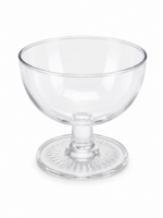 COPA SIDRA CON PIE TRANSPARENTE x6un