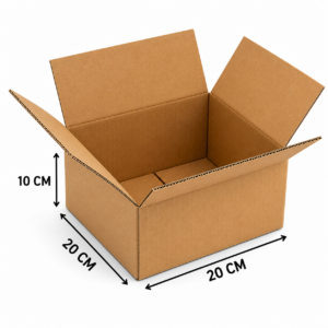 CAJA DE CARTON 20x20x10cm